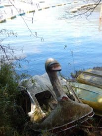 swan boat lake ashi