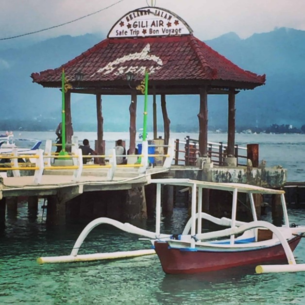 Gili Air pier