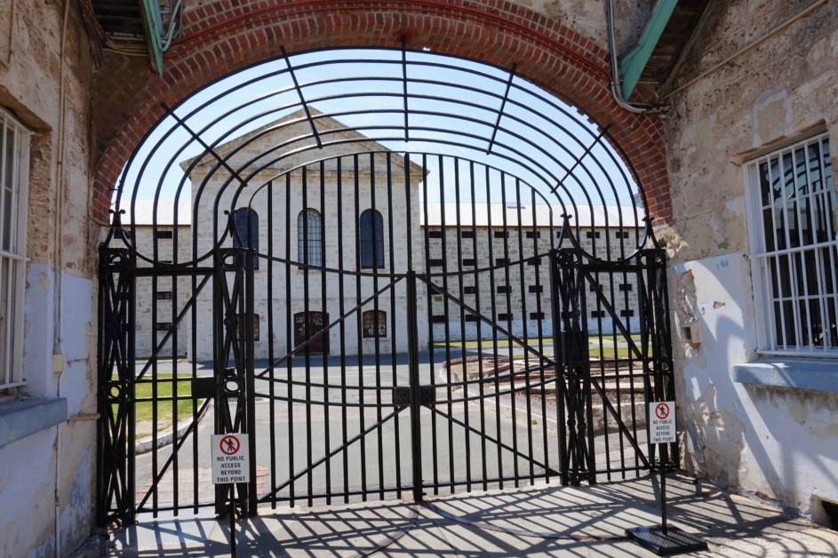 front gates, Fremantle Prison