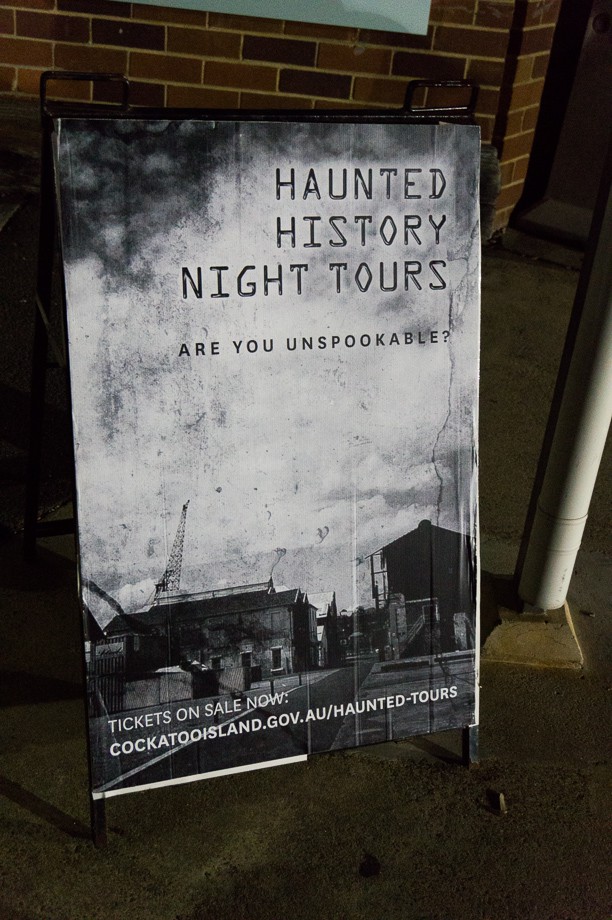 Haunted History Tour, Cockatoo Island 