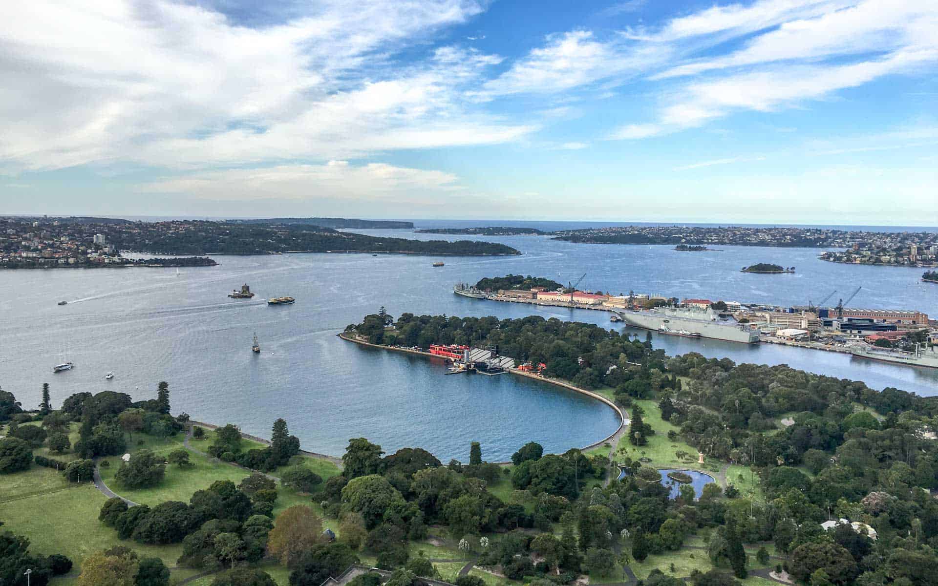 Sydney from above