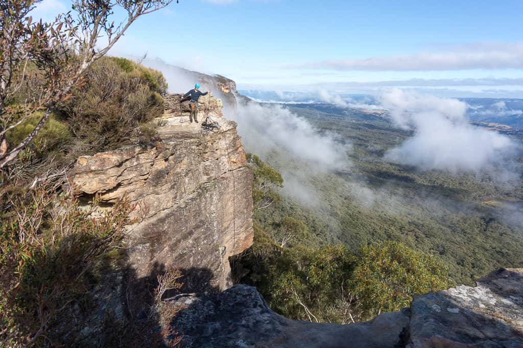 Abseiling with High and Wild