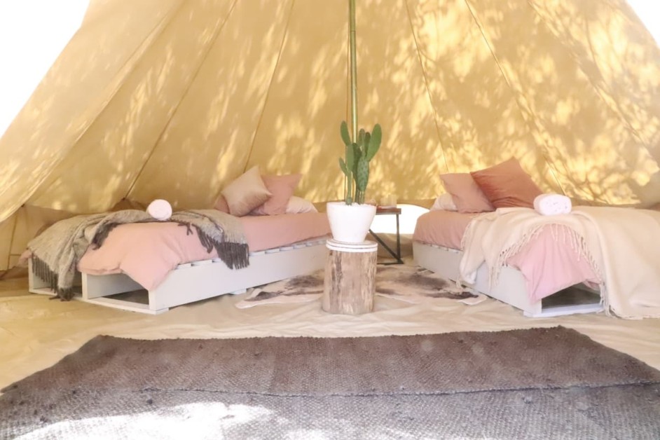 glamping in Byron Bay